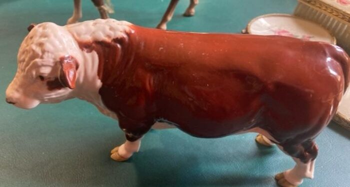 Rare Beswick Hereford Poll Bull