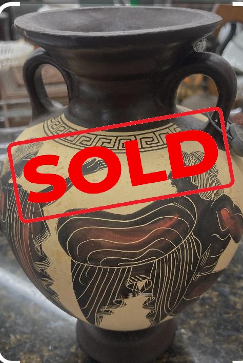 Museum copy Corinthian style Greek jug