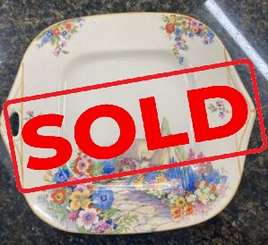 Swinnerton's Old English Garden sandwich plate