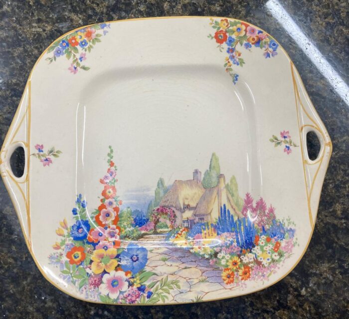 Swinnerton's Old English Garden sandwich plate