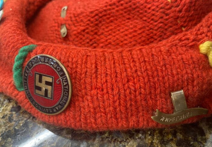 Rare 1930's Second World Jamboree Scout's cap - Image 4