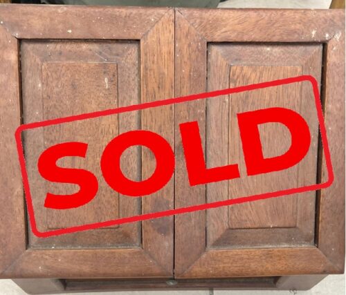 Colonial cedar letter stand
