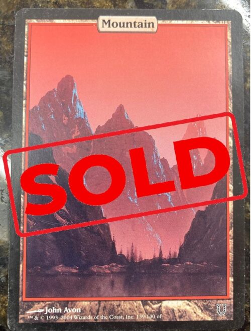 Magic The Gathering Mountain 136/140