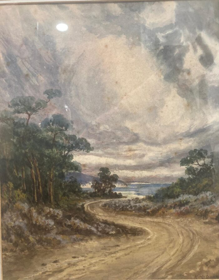 Framed Watercolour by K McDonald