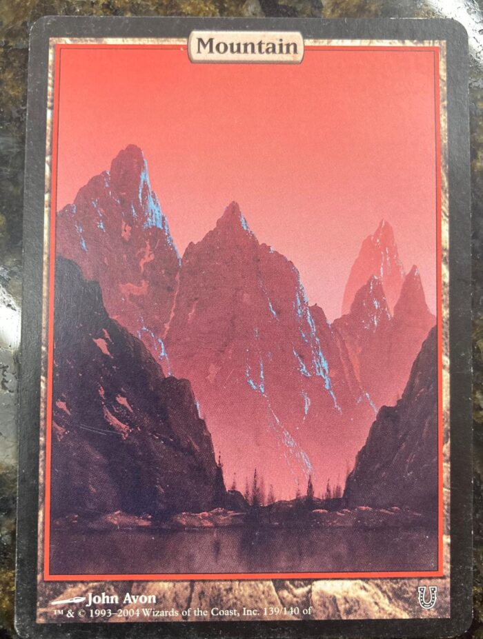 Magic The Gathering Mountain 136/140