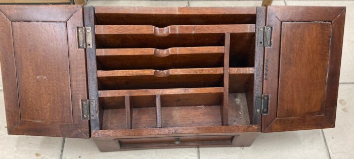 Colonial cedar letter stand - Image 2
