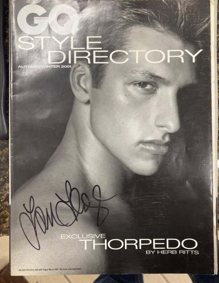 Ian Thorpe signed GQ Directory