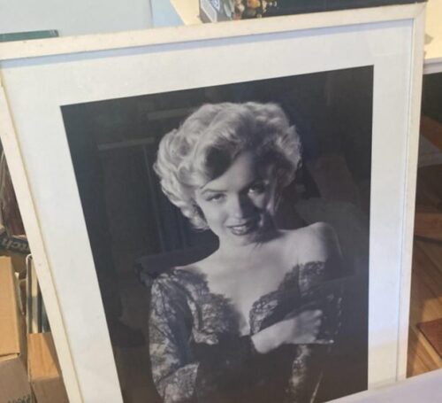 Classic Marilyn Monroe framed print