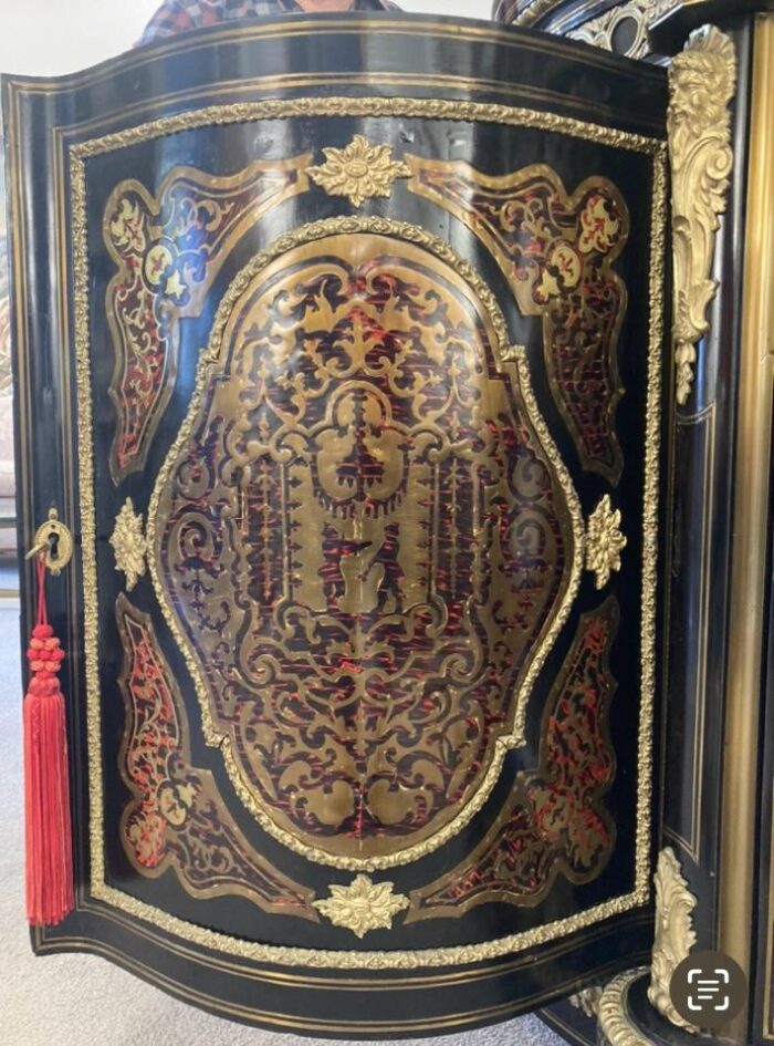 19thc Ebonised Credenza - Image 2