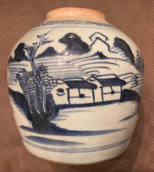 19thc Qing Chinese ginger jar
