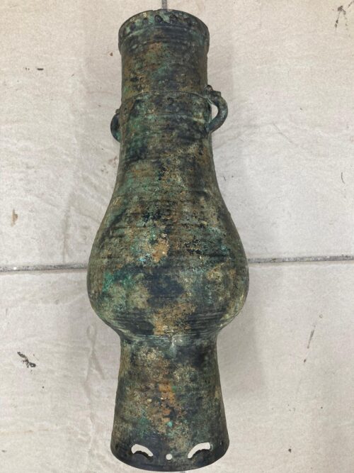 Chinese Han style bronze vessel