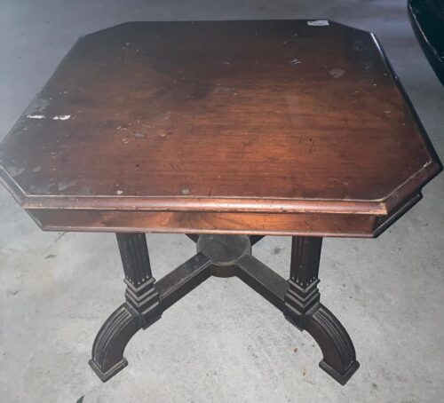 Antique cedar table