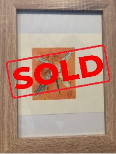 Rare framed printer's proof of Pro Hart