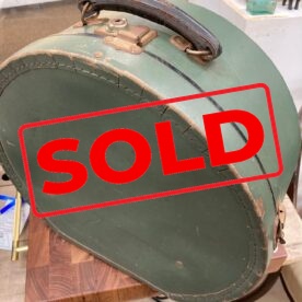 Star brand mid century hat box