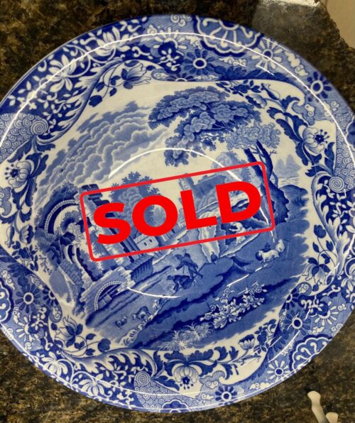 Copeland Spode Italian Castles salad bowl