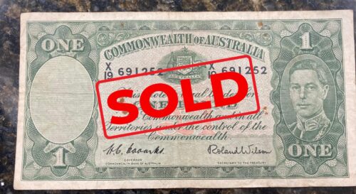 Coombs Wilson One Pound note