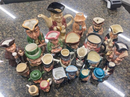 Collection of Character Jugs
