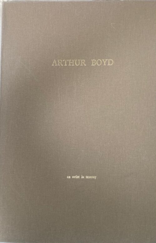 Boxed set Arthur Boyd 10 etchings 'An Artist in Tuscany' 1994