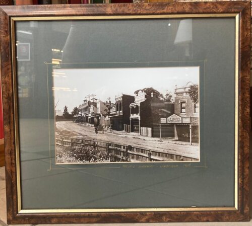 Framed print of old Sydney photos