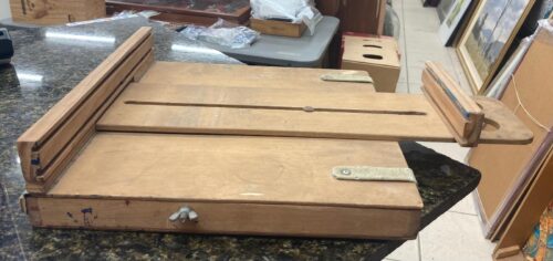 French style portable easel