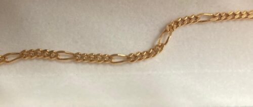 9ct gold Italian bracelet