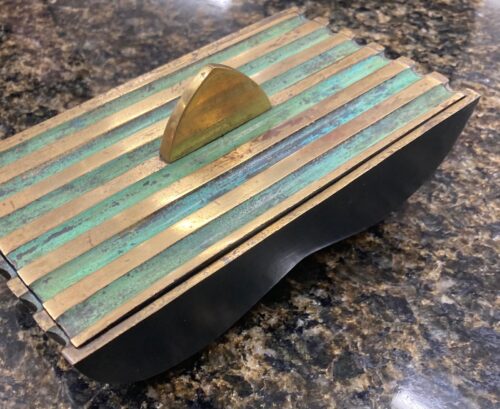 Pal-Bell Israeli bronze by Maurice Ascalon