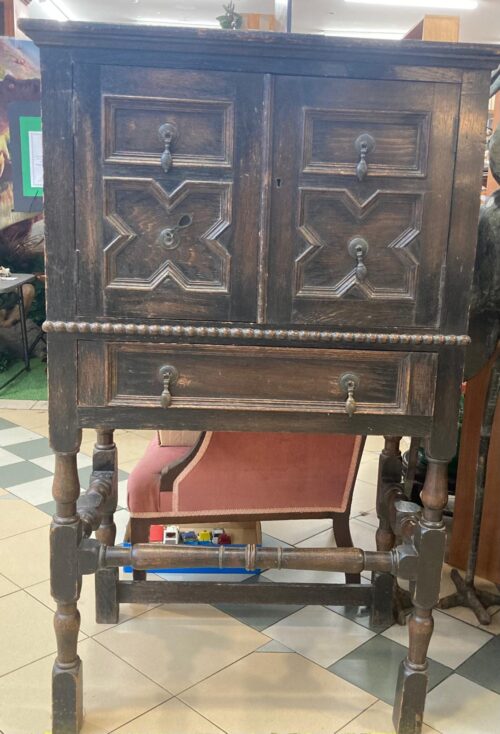 1920's Jacobean style oak chest